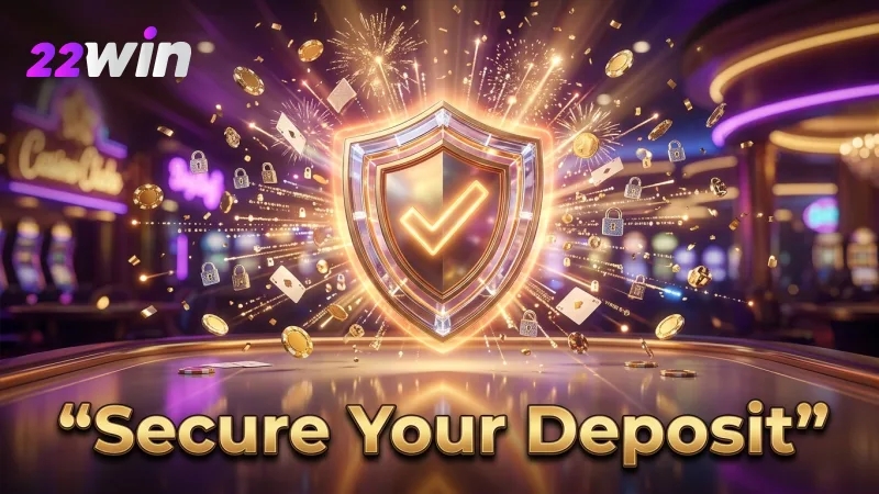 Verify your 22WIN account details for seamless and secure future deposits.