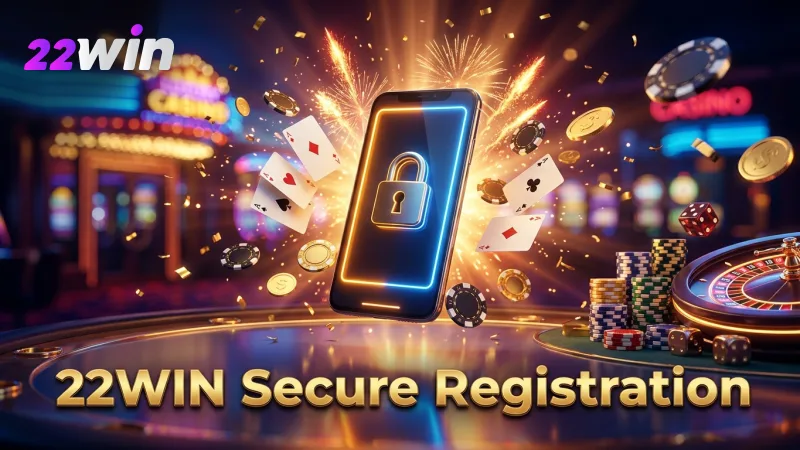 Inputting correct personal details ensures a smooth and secure 22WIN gaming journey.