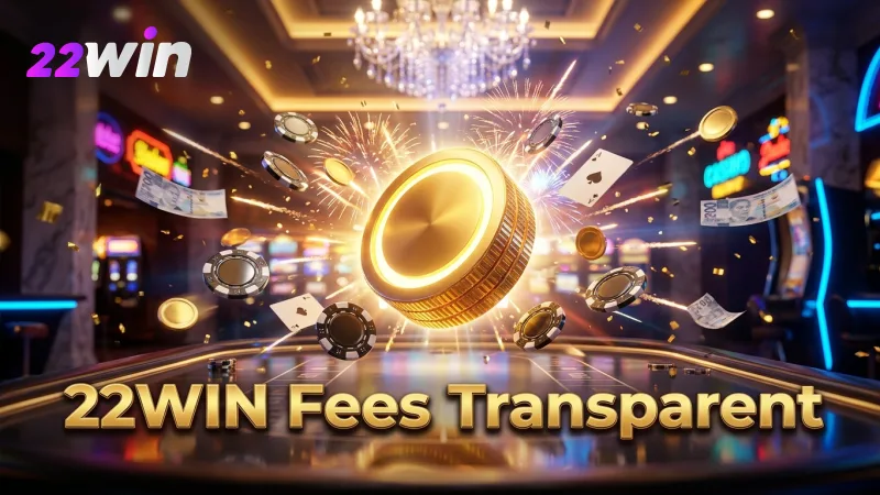 Understanding the transparent fees and withdrawal limits at 22WIN helps manage your funds.