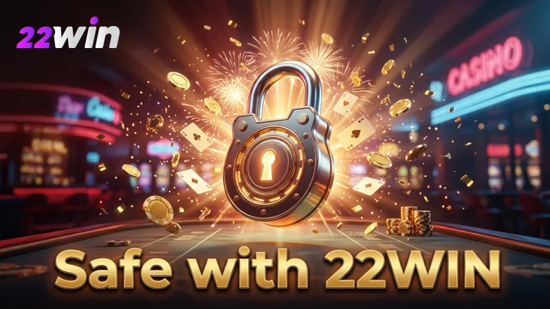 Securing your data and transactions is a top priority at 22WIN.