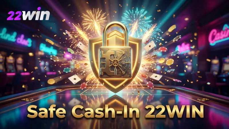 22WIN secures your play with encrypted cash-in and cash-out.