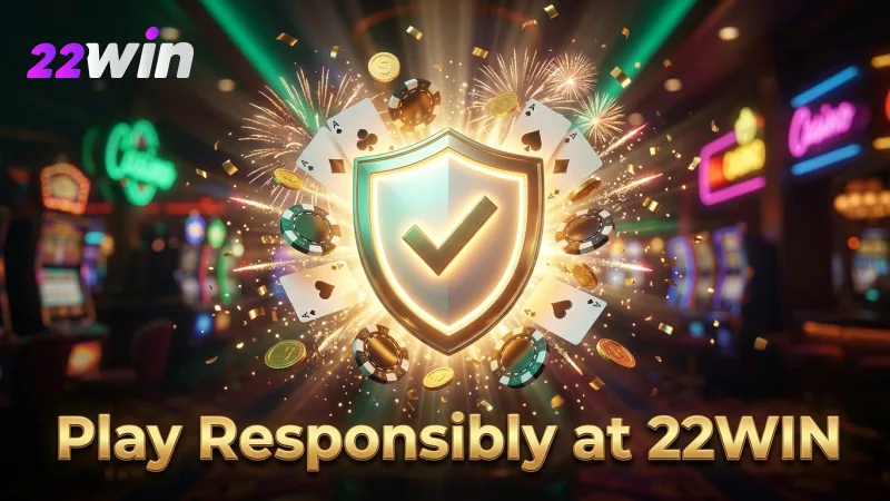 Responsible gaming with 22WIN ensures a fun and controlled Charge Buffalo experience.