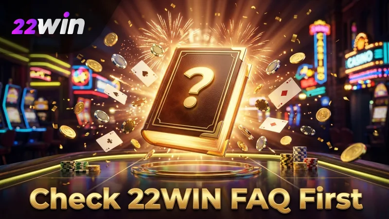 Utilizing the 22WIN FAQ page first often resolves common questions faster than direct contact.