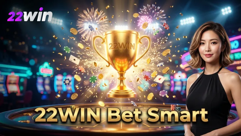 Strategic betting helps manage your bankroll while pursuing high multiplier wins on 22WIN.