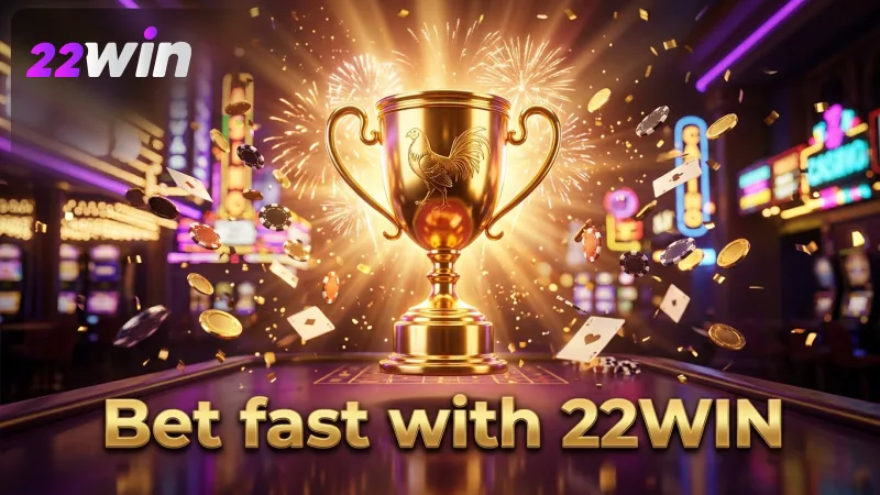 22WIN offers rapid betting for hackfight matches, ensuring you never miss a moment.