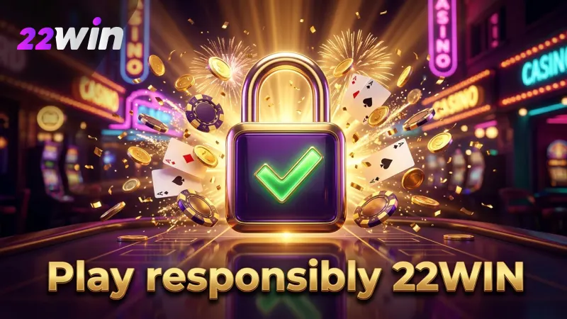 Responsible betting tools on 22WIN help manage quick sessions for a secure experience.
