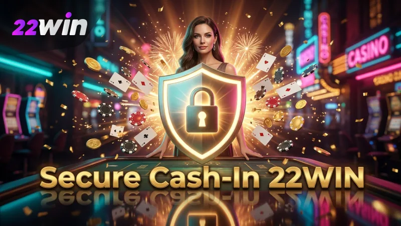 Using verified cash-in options at 22WIN keeps your funds safe and secure.