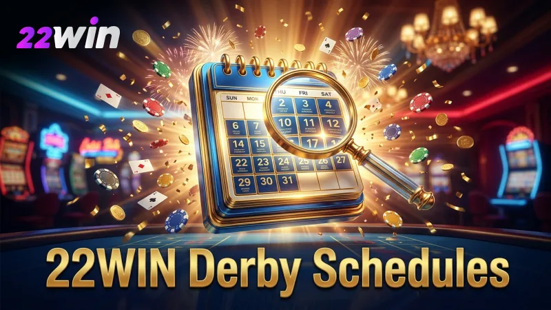 Checking the official 22WIN platform ensures accurate derby schedules.