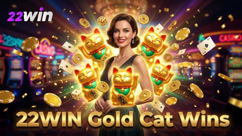 Gold cat symbols transform into wilds, boosting wins in Lucky Neko.
