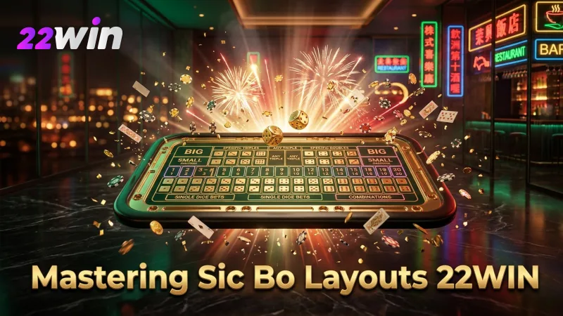 Know the Sic Bo table layouts to improve your betting game.