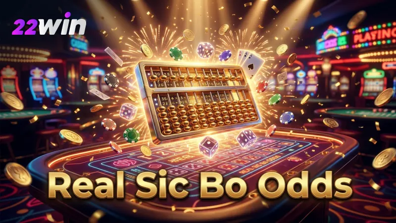 Understand true probabilities to make informed Sic Bo decisions.