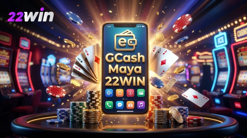 Efficient e-wallet options like GCash make 22WIN deposits and withdrawals seamless.